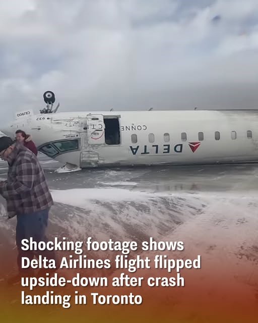 Shocking footage shows Delta Airlines