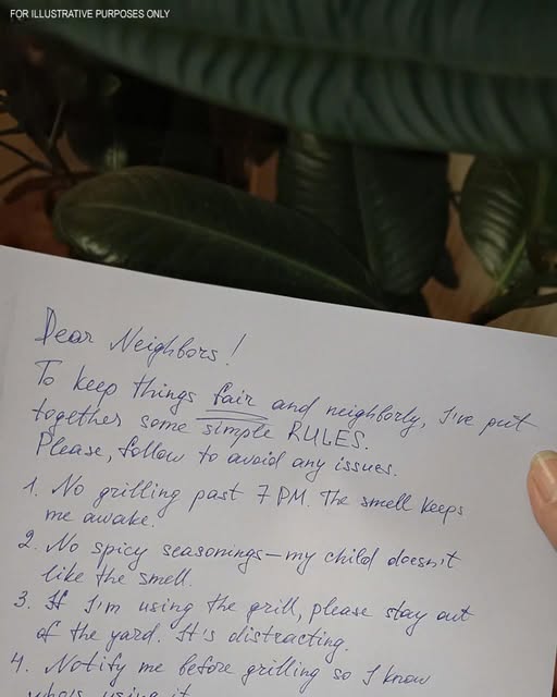 The Next Day She Stuck Rules for My Property!