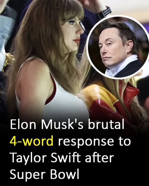 Elon Musk’s brutal four-word response to Taylor Swift