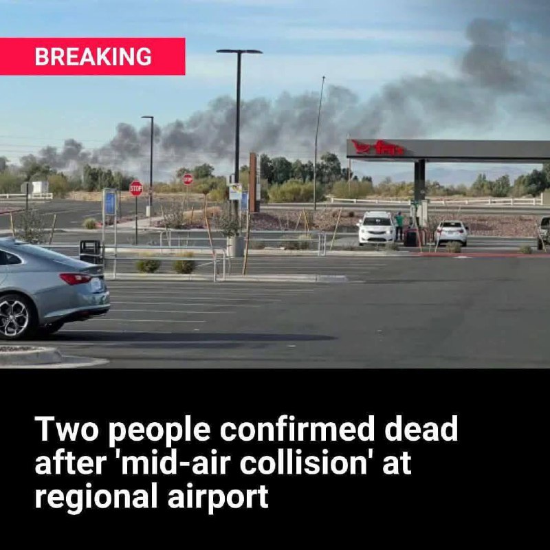 At least one after plane collision!