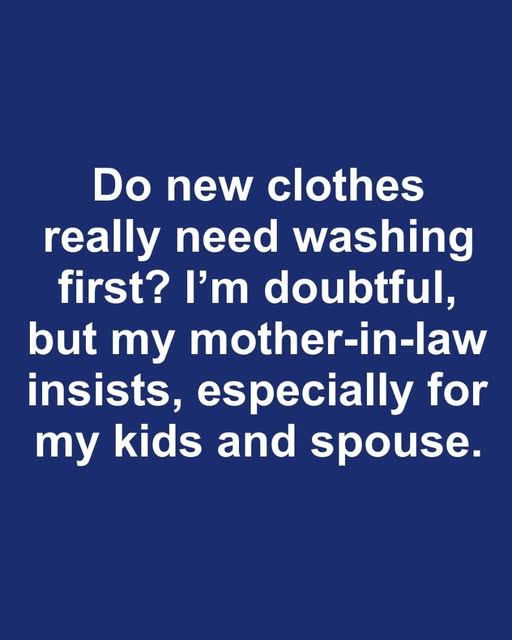 Reasons to Wash New Clothes Before Wearing
