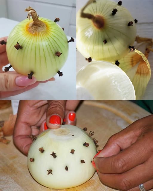 My grandmother’s unusual habit involving onions – the pairing of onions and cloves