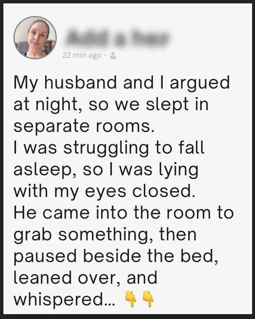 My Husband Thought I Was Asleep and Whispered the Truth I Wish I Hadn’t Heard