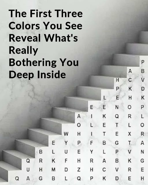 The First Three Colors You See Reveals What’s Really Bothering You Deep Inside The First Three Colors You See Reveals What’s Really Bothering You Deep Inside