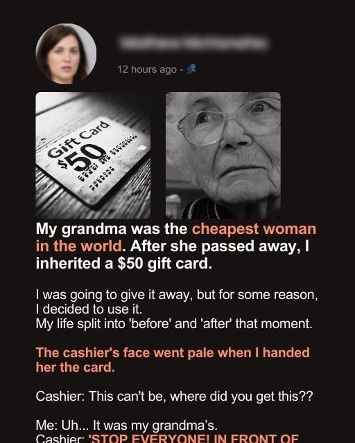 STORY – MY GRANDMA WAS THE STORY – MY GRANDMA WAS THE