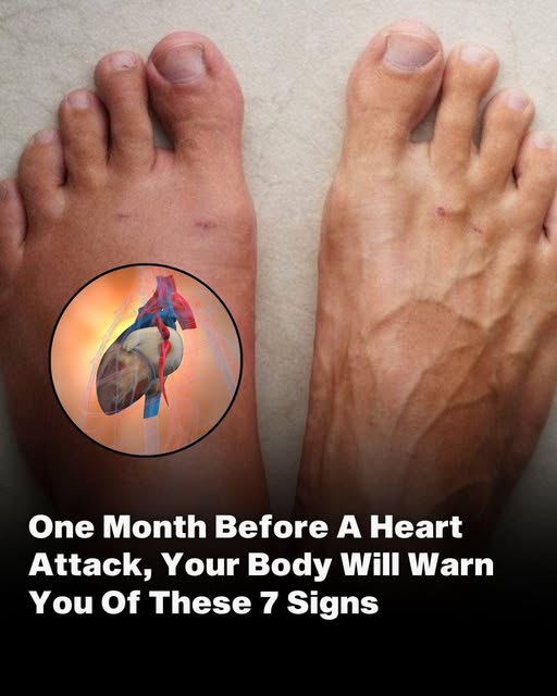 One month before a heart att*ck, your body will warn you of these 7 signs One month before a heart att*ck, your body will warn you of these 7 signs
