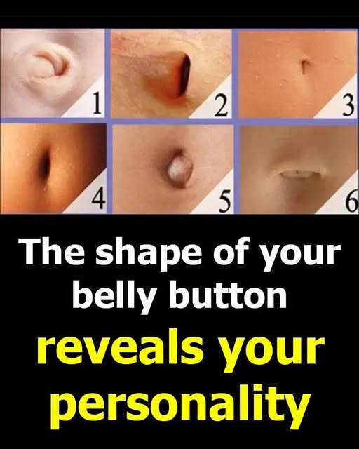 The shape of your belly button reveals your personality The shape of your belly button reveals your personality