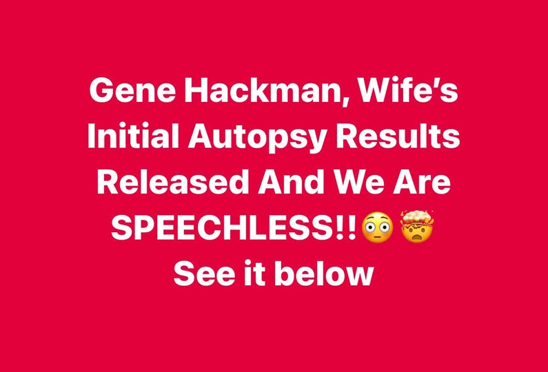 Gene Hackman and Betsy Arakawa… Gene Hackman and Betsy Arakawa…