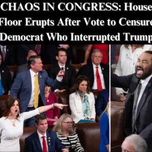 Democrats Join GOP in Censuring Rep. Al Green as Shouting Match Erupts on the House Floor