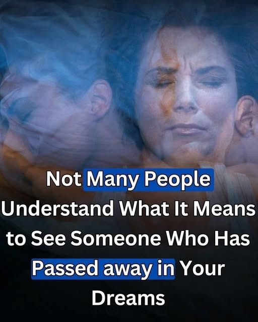 What does it mean when a person who has passed away appears in your dream? What does it mean when a person who has passed away appears in your dream?