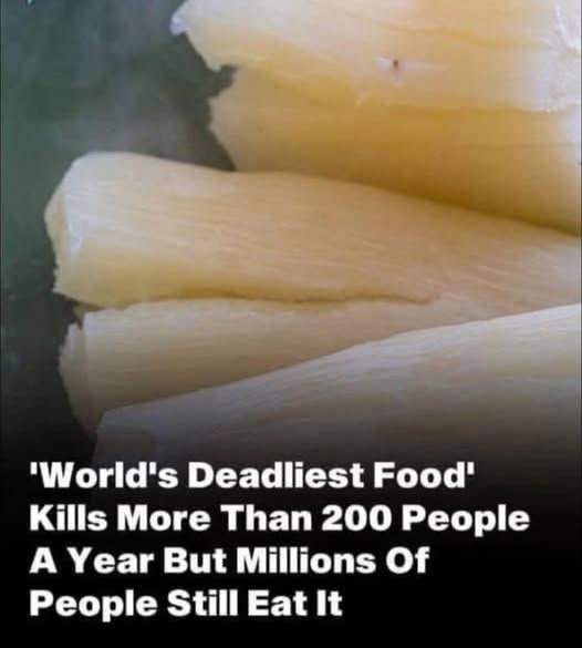 The ‘world’s deadliest food’ claims over…