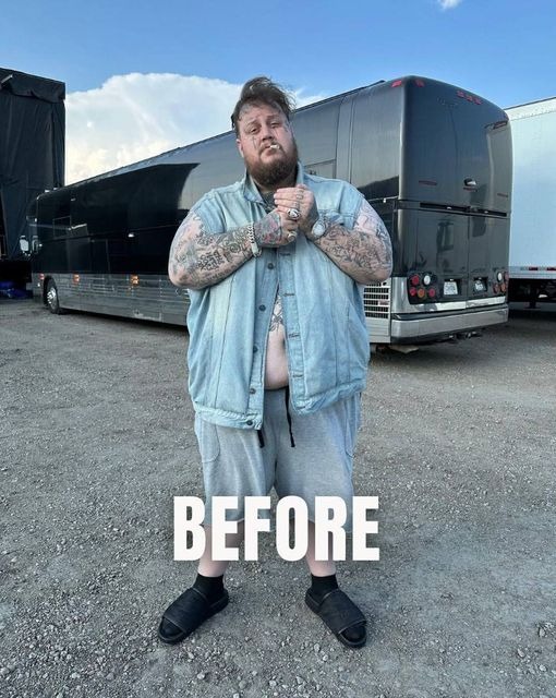 Jelly Roll lost over 100 pounds while fighting food addiction battle