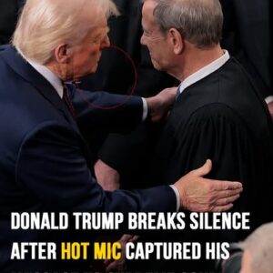 Donald Trump’s hot mic reveals what he said to Justice Roberts Donald Trump’s hot mic reveals what he said to Justice Roberts
