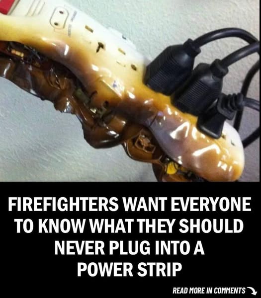 Firefighters Want Everyone To Know What They Should Never Plug Into A Power Strip Firefighters Want Everyone To Know What They Should Never Plug Into A Power Strip