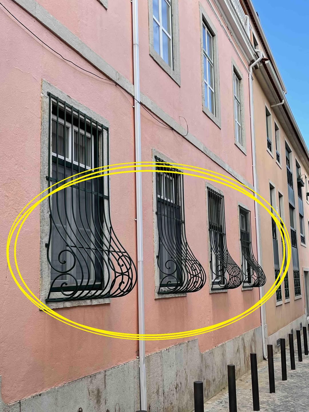 This Is Why Some Window Grills Have a Curve at the Bottom