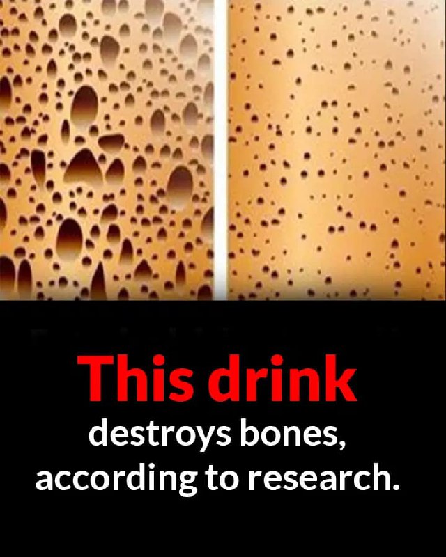 This drink destroys your bones but