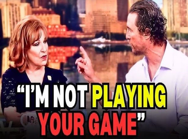 Matthew McConaughey SHUTS UP Joy Behar with One Bold Answer Matthew McConaughey SHUTS UP Joy Behar with One Bold Answer
