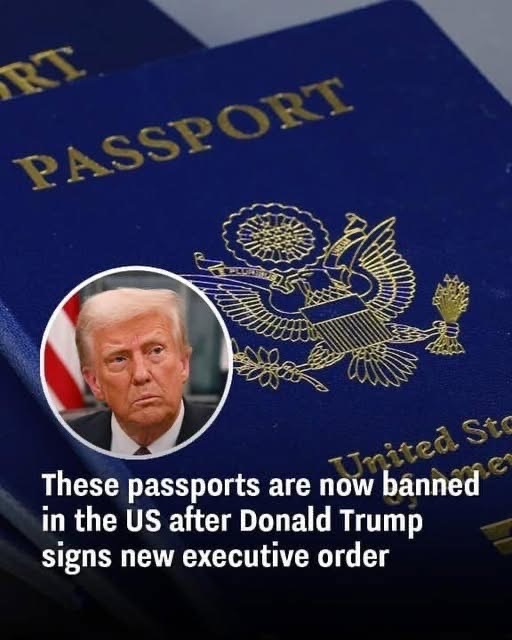 New passport ban in the US New passport ban in the US