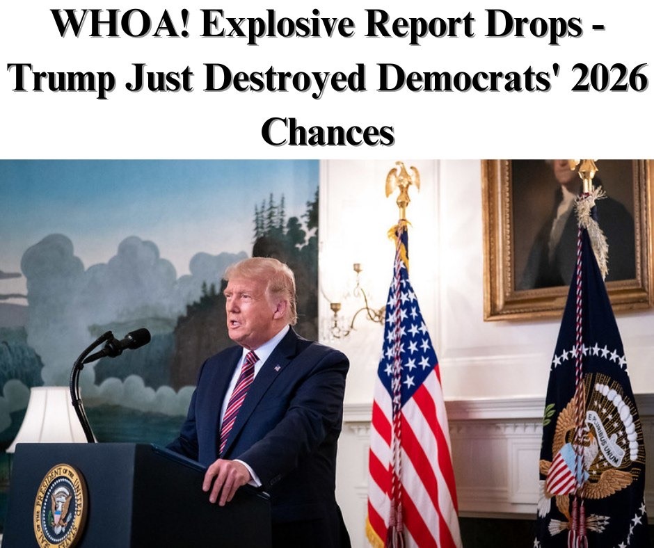 BREAKING: Trump’s Economic Report Shocks Critics—Is This the End of Democrat 2026 Hopes? BREAKING: Trump’s Economic Report Shocks Critics—Is This the End of Democrat 2026 Hopes?