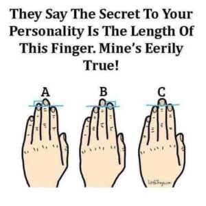 “Your Finger Length Might Reveal Your Personality — Mine Was Shockingly Accurate!” “Your Finger Length Might Reveal Your Personality — Mine Was Shockingly Accurate!”