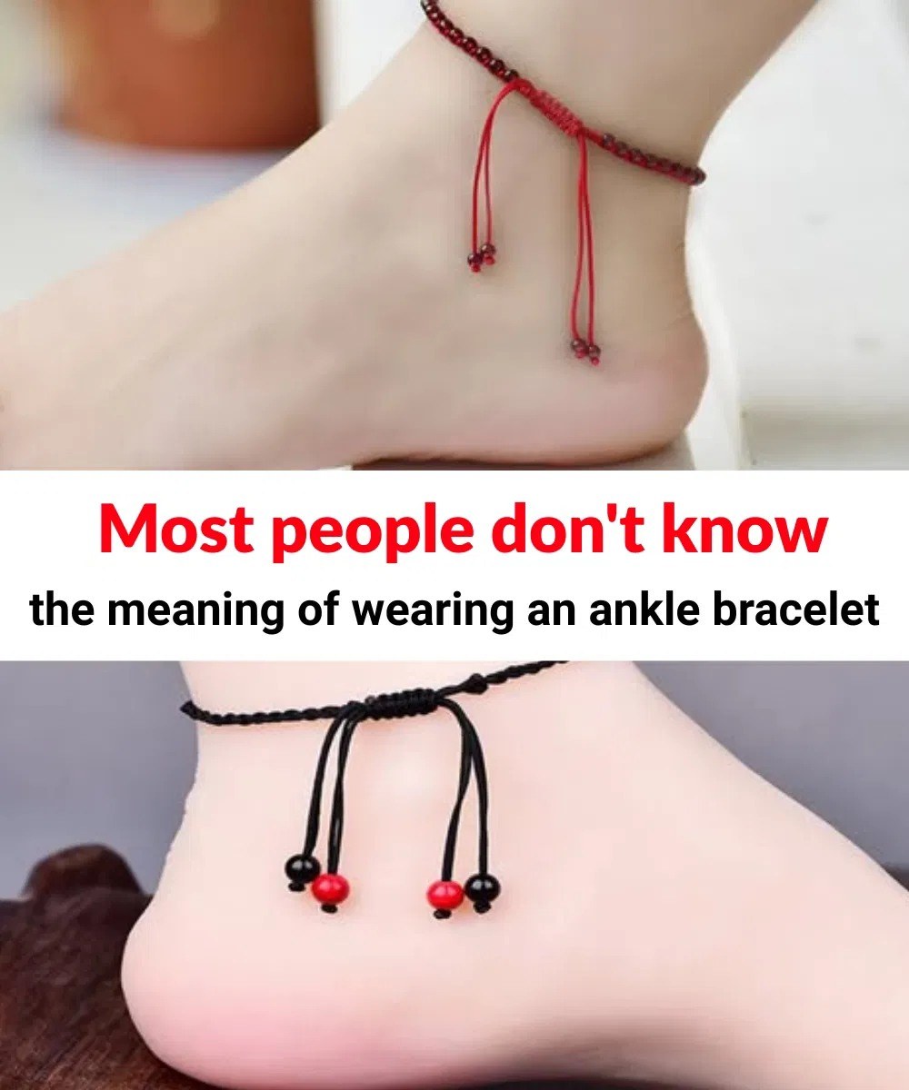 The meaning of wearing ankle bracelets The meaning of wearing ankle bracelets
