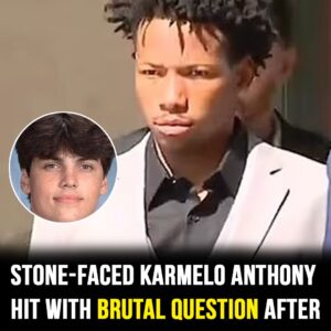 Stone-faced Karmelo Anthony hit with…