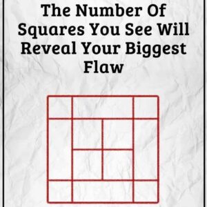 The Number of Squares You See Will Reveal Your… The Number of Squares You See Will Reveal Your…