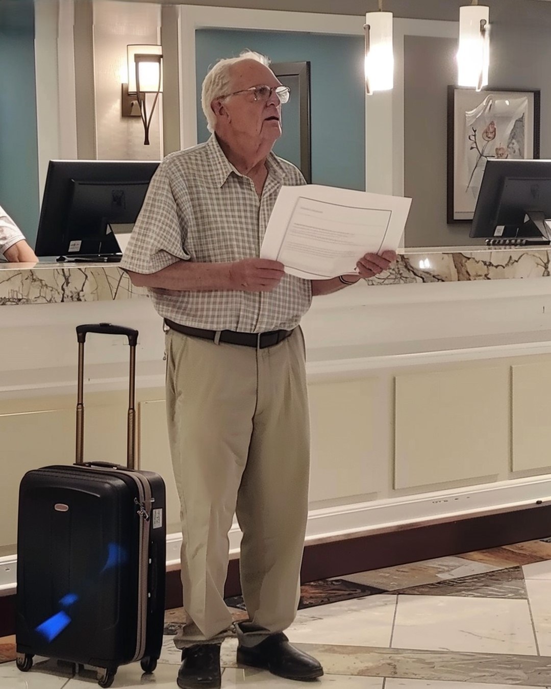 My Family Left Grandpa at the Hotel to Avoid Paying My Family Left Grandpa at the Hotel to Avoid Paying