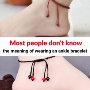 The Hidden Meaning Behind Wearing an Ankle Bracelet—Most People Have No Idea
