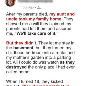 They Took My Parents’ House and Banished Me to the Basement—Years Later, I Found Out Why
