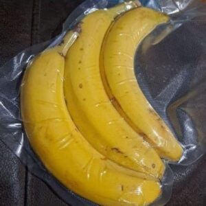 I vacuum sealed 3 bananas for no reason, When I…