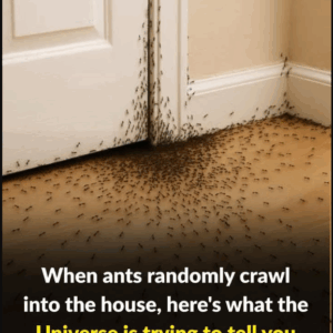 When ants randomly crawl into the house, here’s what the Universe is trying to tell you