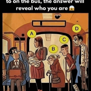Bus seat dilemma reveals surprising aspect of your personality