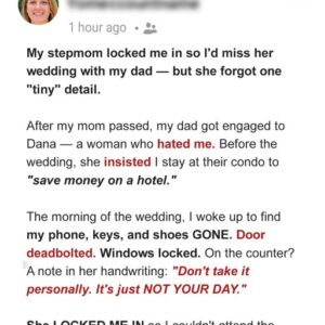 My Stepmom Locked Me in So I’d Miss Her