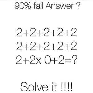 90% Fail to Answer This Correctly!