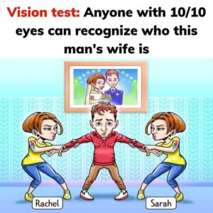 Only a smart brain can identify the man’s real wife in 5 seconds! Only a smart brain can identify the man’s real wife in 5 seconds!