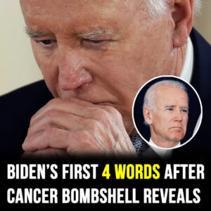 Joe Biden shares first words since…