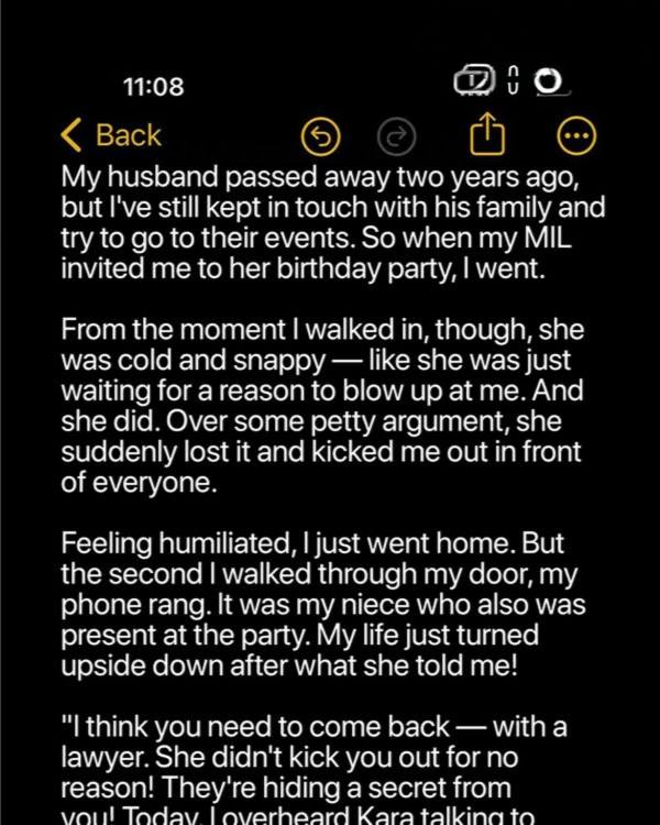 My Mother-in-Law Kicked Me Out