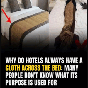 What’s The Purpose Of The Fabric Strip Across Hotel Beds