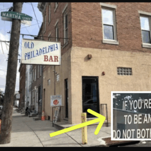 Bar’s Front Door Sign ‘Sparks Outrage’, Manager Claims It’s ‘Increased Business’