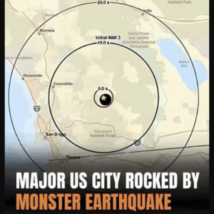 Powerful earthquake strikes San Diego!