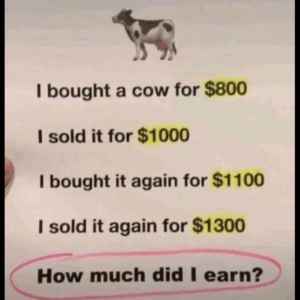Cow math puzzle: Are you smart enough to solve it? Cow math puzzle: Are you smart enough to solve it?