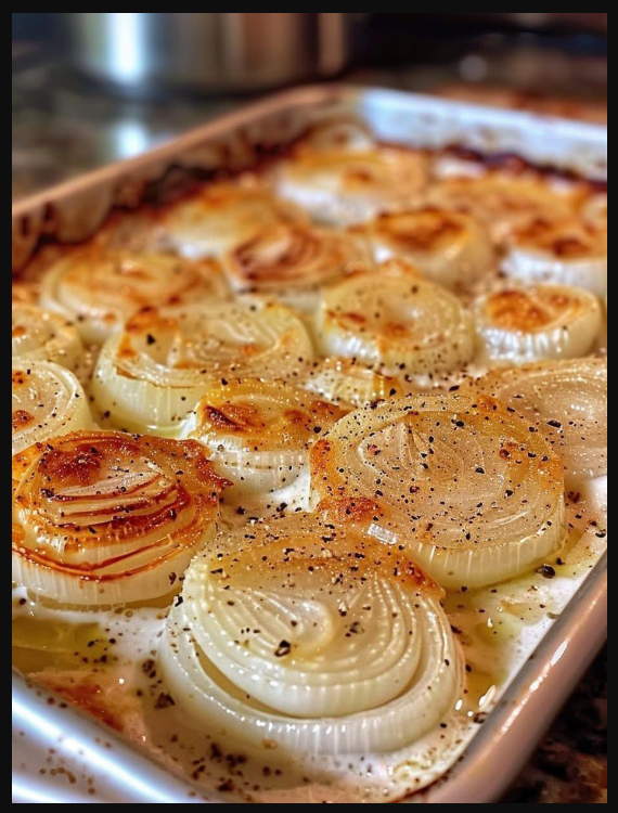 Roasted Parmesan Creamed Onions