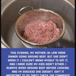 Should You Wash Ground Beef?