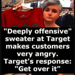 Woman calls sweater at Target ‘deeply offensive’ and Target responds