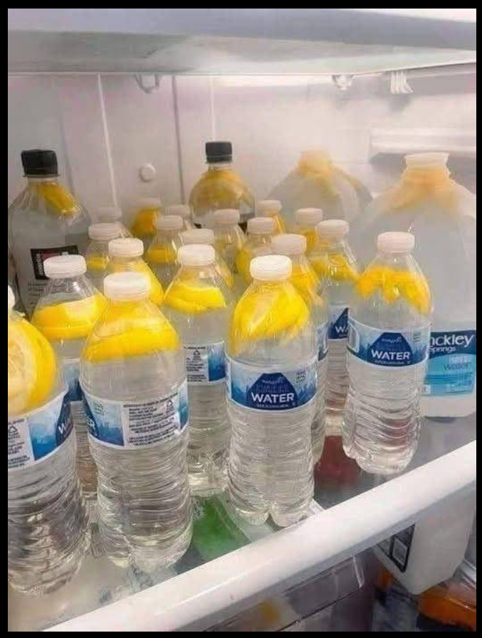Ginger water!