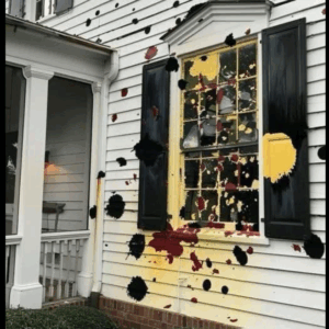 My Neighbor Totally Ruined My Windows with Paint after I Refused to Pay ,000