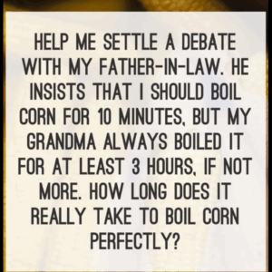 Timing Guide: Boil Corn on the Cob to Perfection