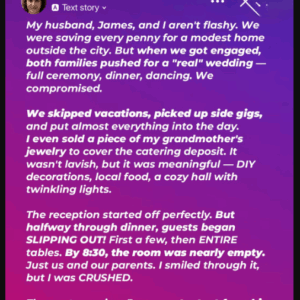 All the Guests Started Leaving in the Middle of Our Wedding Reception