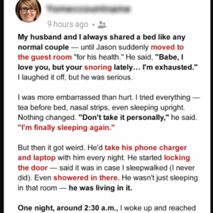 My Husband Insisted on Sleeping in Separate